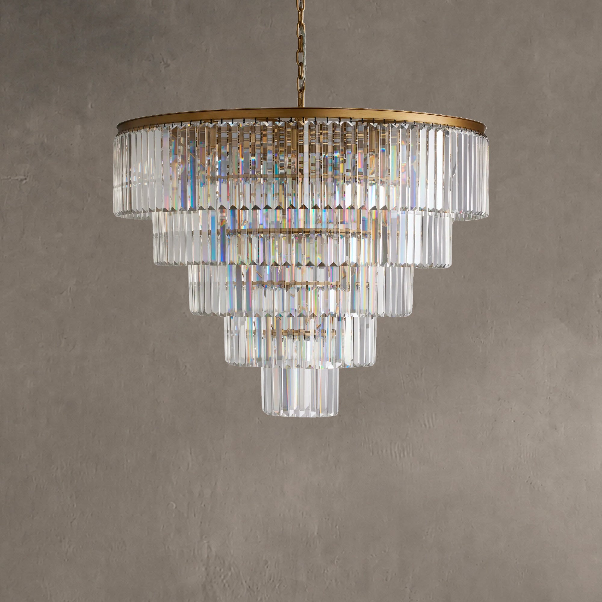 Leyland Tiered Round Chandelier