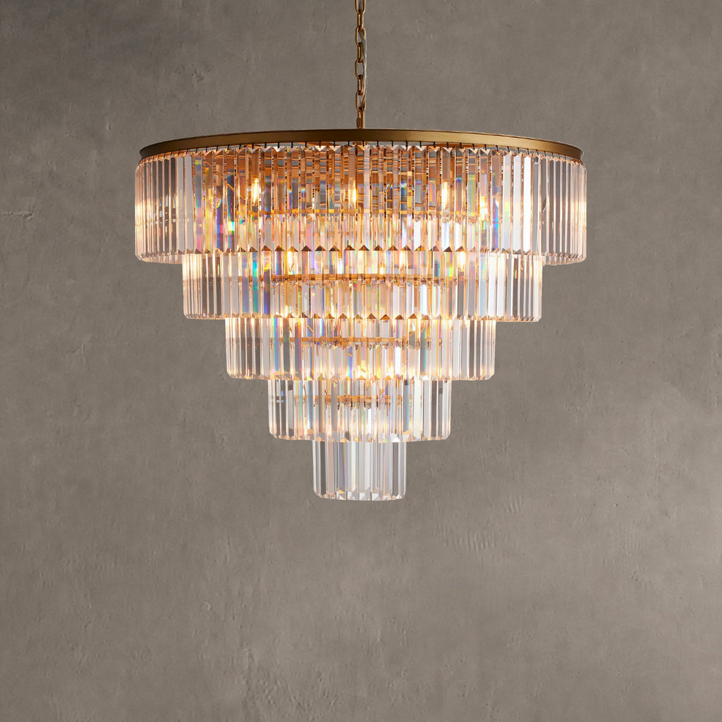 Leyland Tiered Round Chandelier