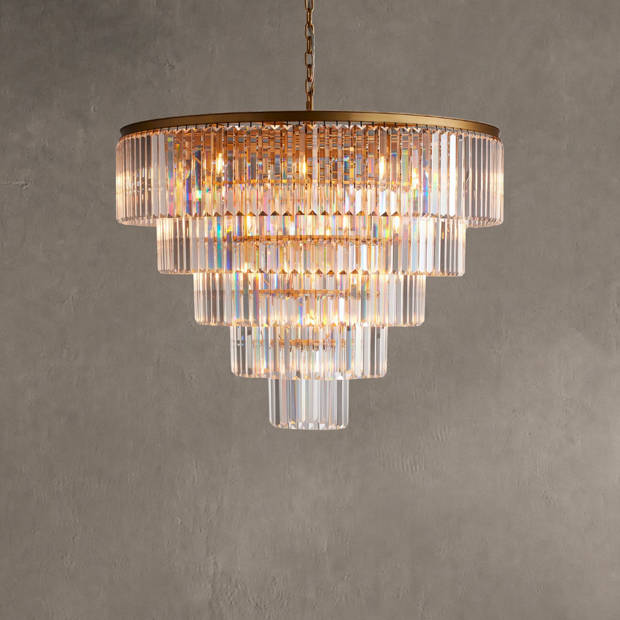Leyland Tiered Round Chandelier