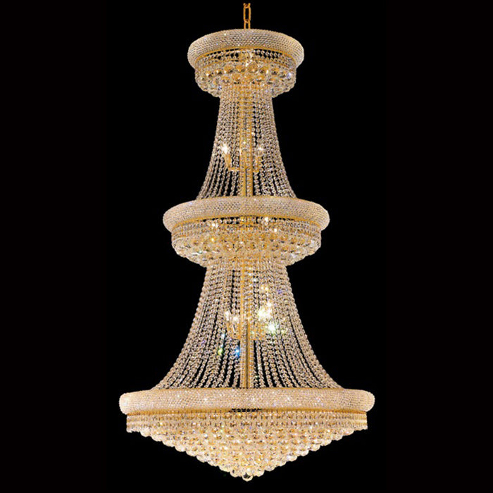 42X65 Inch 45 Lights French Empire K9 Crystal Chandelier-大吊灯-Jecanoli
