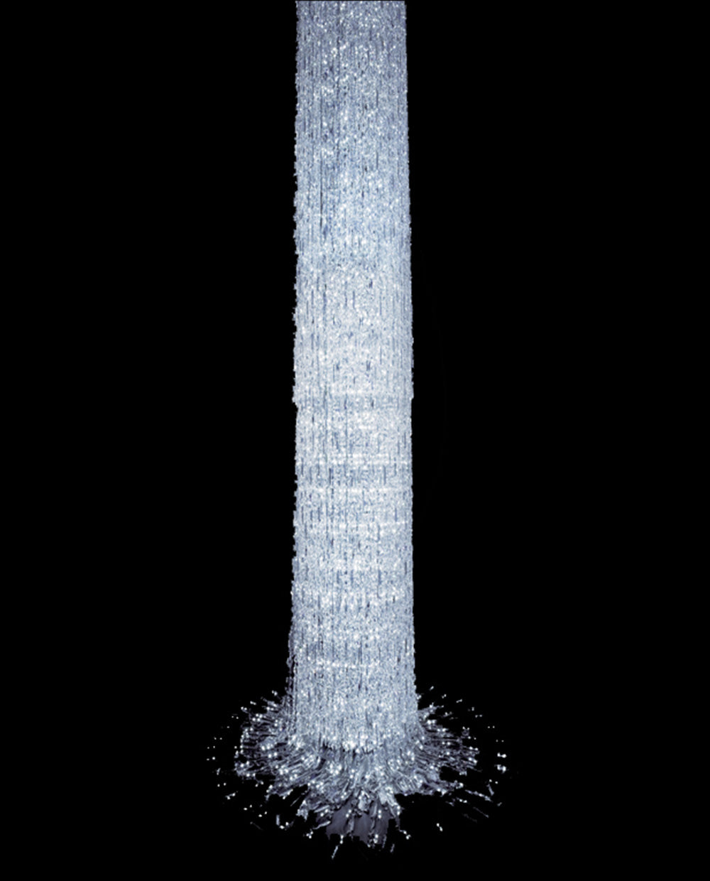 Waterfall Swarovski Crystal Chandelier Lighting 72" W 96"H-大吊灯-Jecanoli