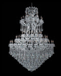 77 Inch Round 84 Lights Extra Large Maria Theresa Chandelier 77
