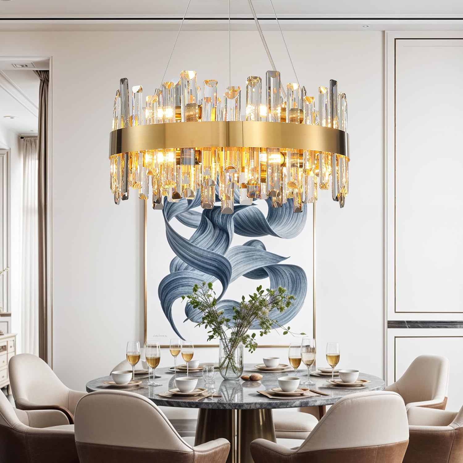 Aurielle Crystal Chandelier