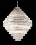 13 Tiers Large Modern Glass Chandelier for Foyer 43