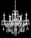 18'' Wide Small Chandelier 5 Lights Maria Theresa Crystal Chandelier MT01L5C-吊灯-Jecanoli