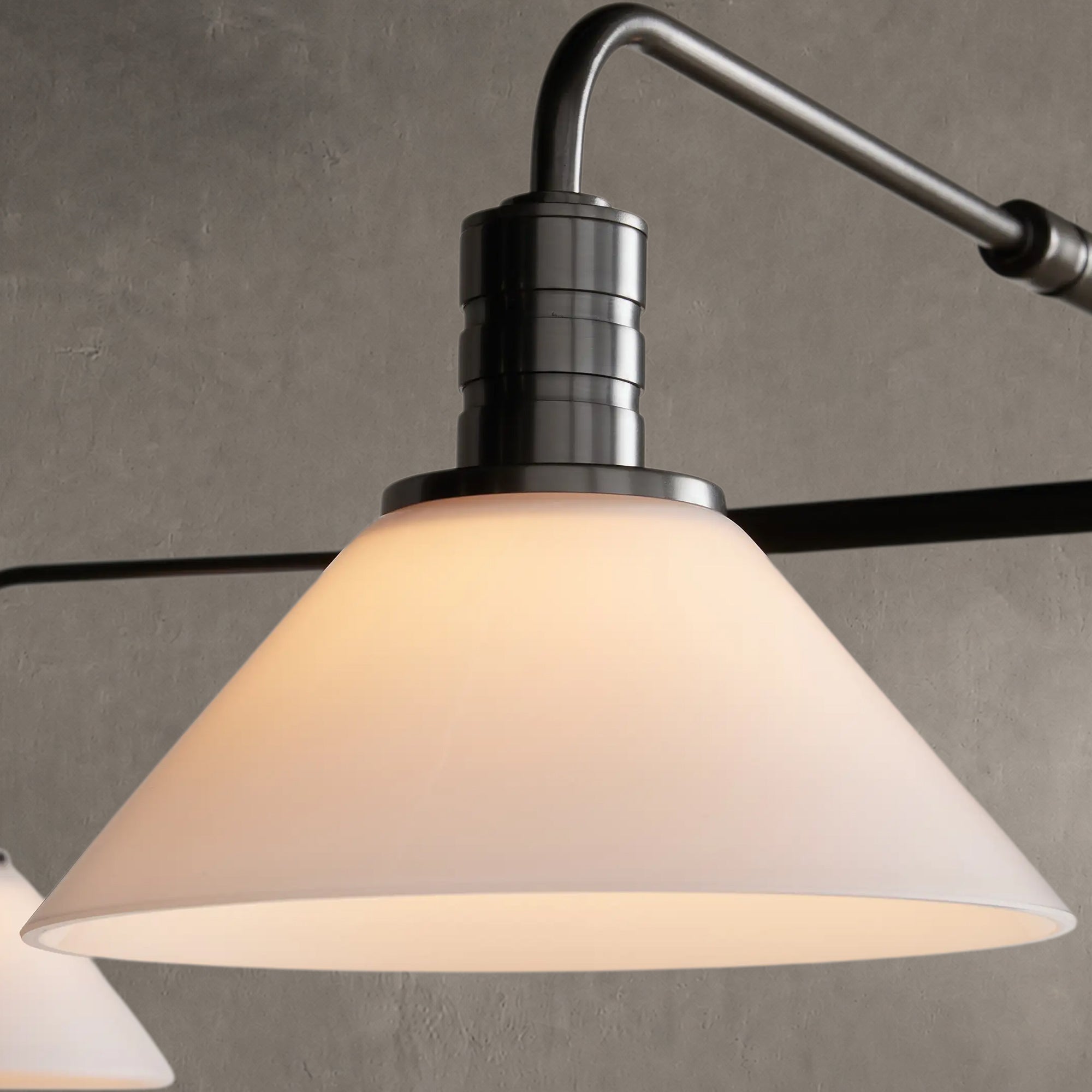 Theron Glass Round Chandelier 30'' 52''