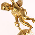 Mini Cast Copper Angel Crystal Pendant Light-铜灯-Jecanoli