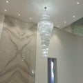Luxury Spiral Crystal Chandelier for High-ceiling/Foyer/Staircase-Chandeliers-Jecanoli