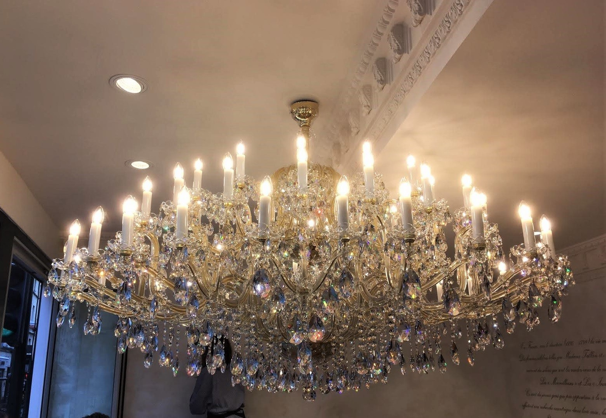86 Inch Extra Wide Maria Theresa Chandelier for Wedding Hall 87"W 59"H-大吊灯-Jecanoli