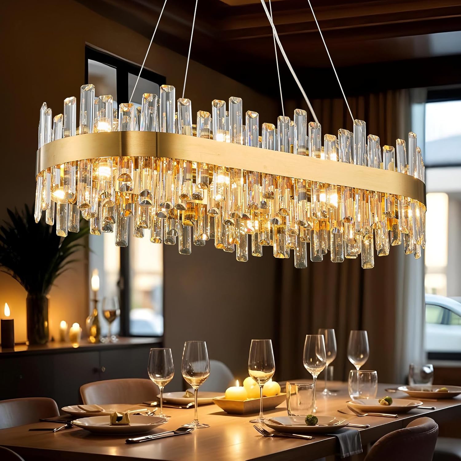 Aurielle Crystal Chandelier