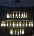 Retro-Inspired Metal Pendant Light Chandelier for Living Room/Bedroom/Staircase/Villa-Jecanoli