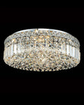 20'' Round Flush Mounted Chandelier Modern Crystal Ceiling Light-吸顶灯-Jecanoli