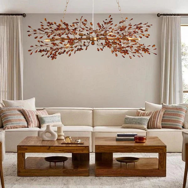 Fiore Linear Chandelier 43"51"68"