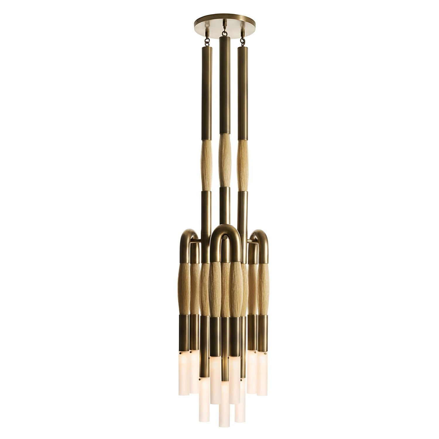 Horsehair 9-Light Pendant