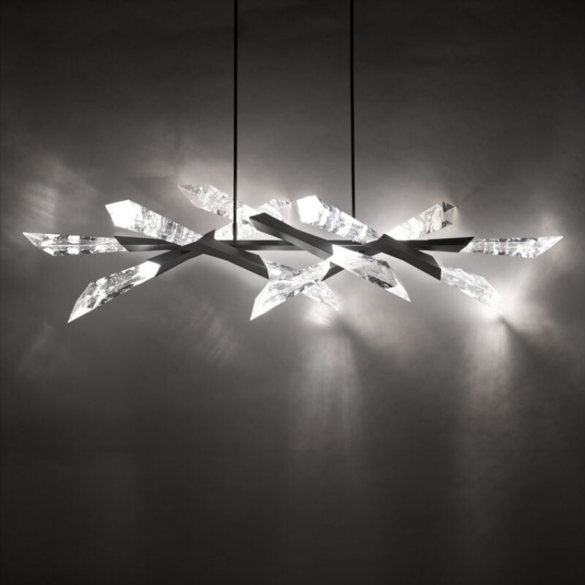 Axel Linear Chandelier 60"-Chandelier-Jecanoli