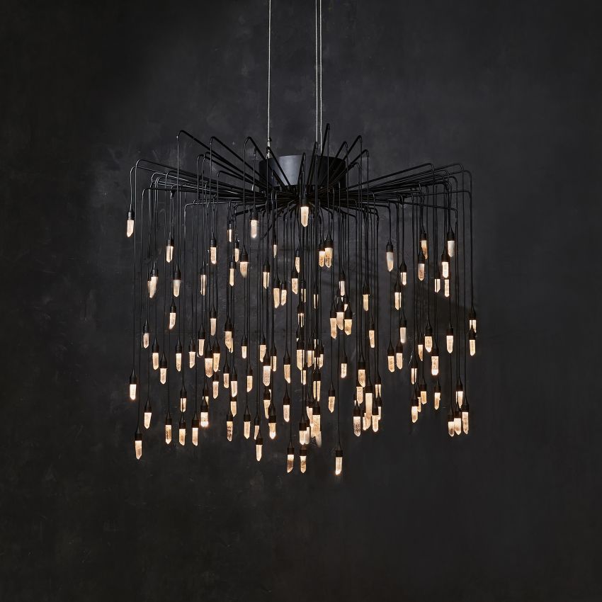 Ambert Crystal Raindrops Chandelier-Chandelier-Jecanoli