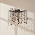 Ambert Crystal Raindrops Chandelier-Chandelier-Jecanoli