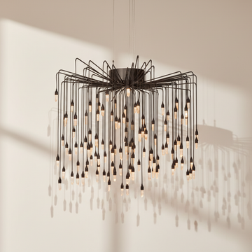 Ambert Crystal Raindrops Chandelier-Chandelier-Jecanoli