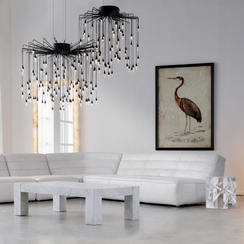 Ambert Crystal Raindrops Chandelier-Chandelier-Jecanoli