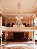 European classic large crystal empire chandelier for the hotel 51