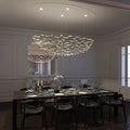 New Postmodern Round/Oval 84/102/170/192 Leaves Art Design Chandelier