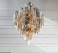 Eddifod Tiered 20-Light Chandelier-Chandelier-Jecanoli