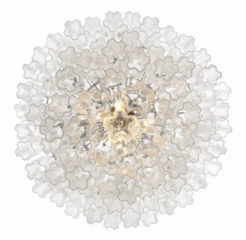 Eddifod Tiered 20-Light Chandelier-Chandelier-Jecanoli