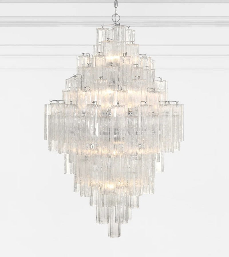 Eddifod Tiered 20-Light Chandelier-Chandelier-Jecanoli