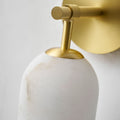 Alabaster Pillar Alabaster Wall Sconce - Vakkerlight