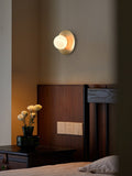 Round Alabaster Orb Sconce - Vakkerlight