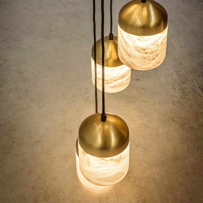 Alabaster Staircases Chandelier-Chandelier-Jecanoli