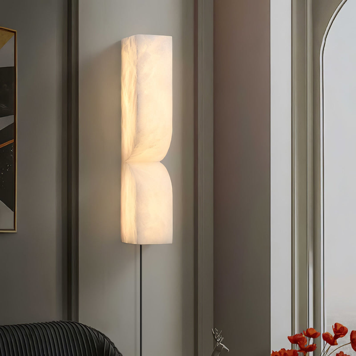 Alabaster Essence Plug - in Wall Sconce - Vakkerlight