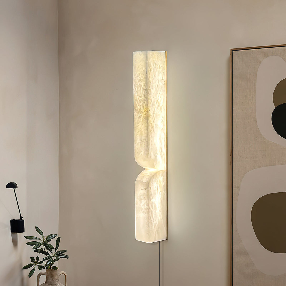 Alabaster Essence Plug - in Wall Sconce - Vakkerlight