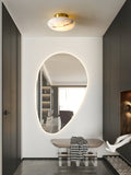Alabaster Oval Ceiling Lamp - Vakkerlight