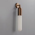 Alabaster Sculpted Tube Wall Sconce - Vakkerlight
