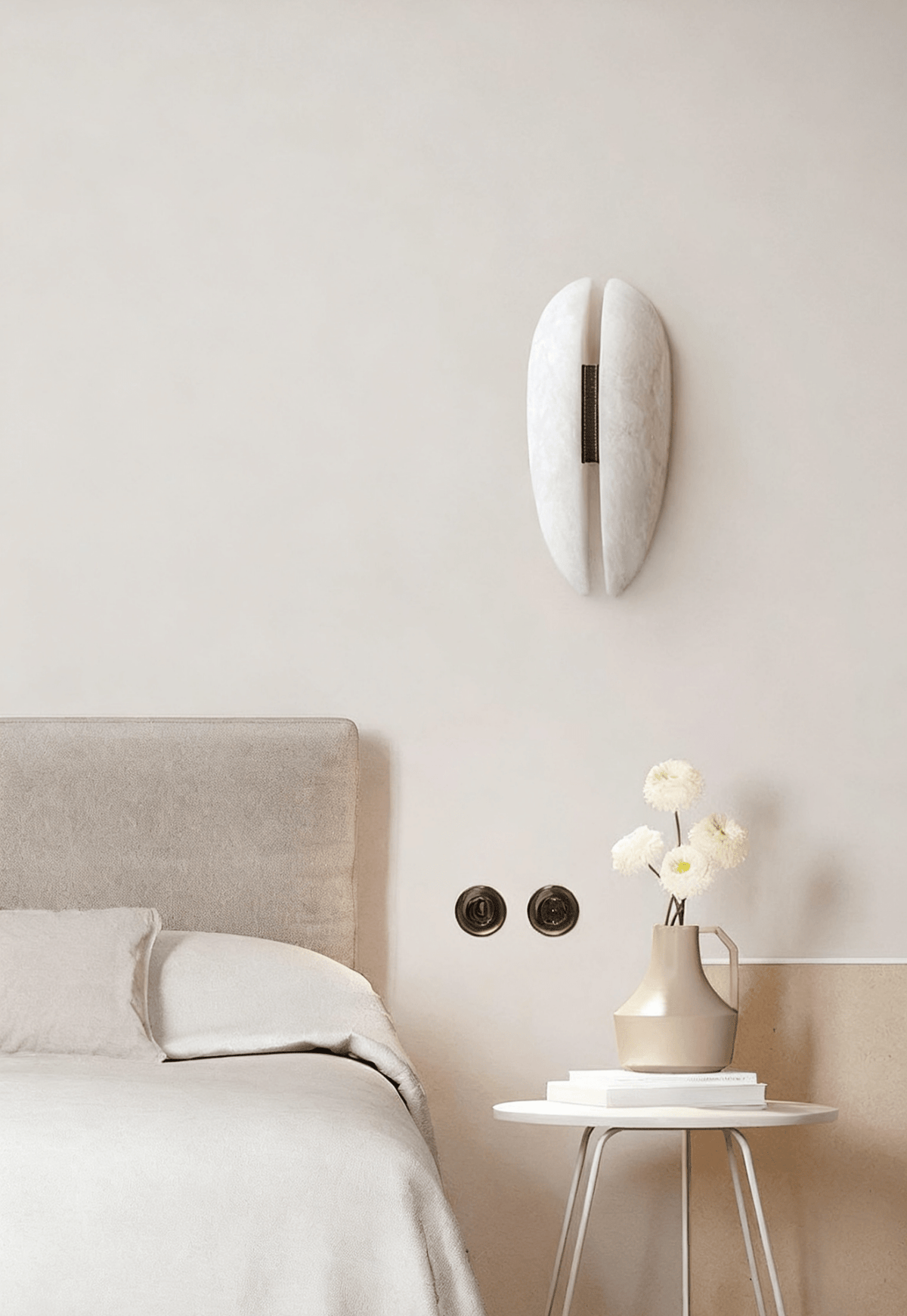 Alabaster Veil Wall Sconce - Vakkerlight
