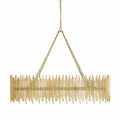Althely 10 Lights Rectangle Pendant Chandelier-Jecanoli