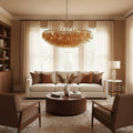 Premium Amber Sorrento Chandelier-Chandelier-Jecanoli