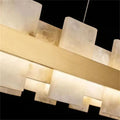 Alabaster Pomois Modern Chandelier-Pendant for living room,Pendant for kitchen,Pendant for bathrooms,Pendant for bedrooms,Pendant for foyer,Pendant for stairways,Pendant for dining room-Jecanoli