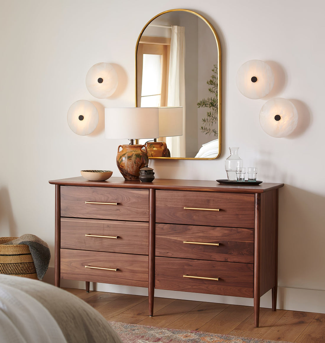 Ankeny Alabaster Wall Lamp - Vakkerlight