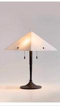 Apex Alabaster Prism Table Lamp - Vakkerlight