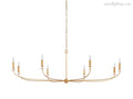 Arnett Round Chandelier-MEET LIGHTING