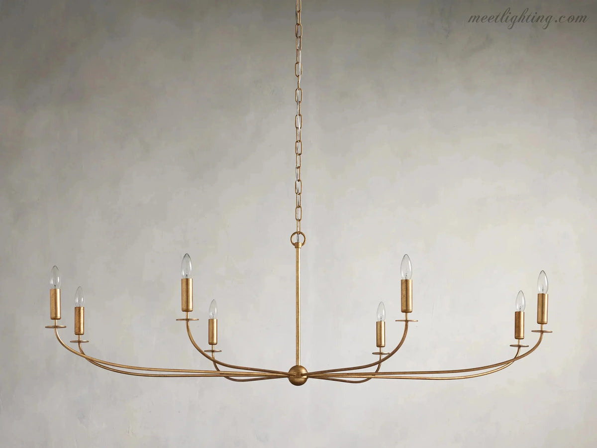 Arnett Round Chandelier-MEET LIGHTING