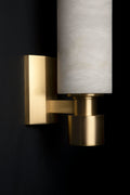 Ashton Alabaster Wall Sconce-Wall Sconce-Jecanoli