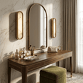 Aurelia Arch Alabaster Wall Light - Vakkerlight