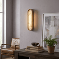 Aurelia Arch Alabaster Wall Light - Vakkerlight