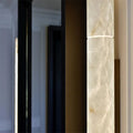 Alabaster Cylindrical Sconce-Wall Sconce-Jecanoli