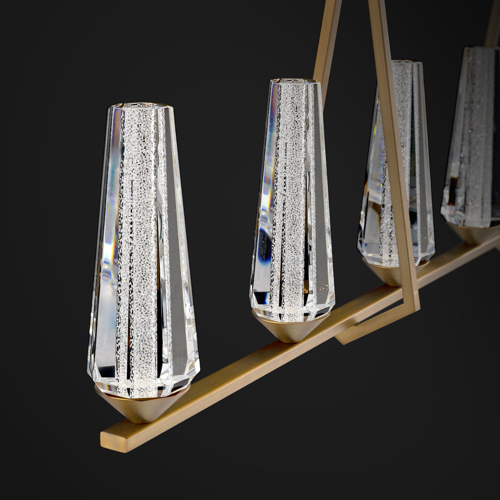Devotee Linear Chandelier 6 Light