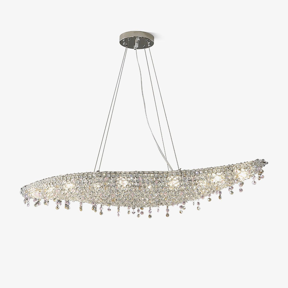 Elegant Boat Crystal Chandelier-Chandelier-Jecanoli