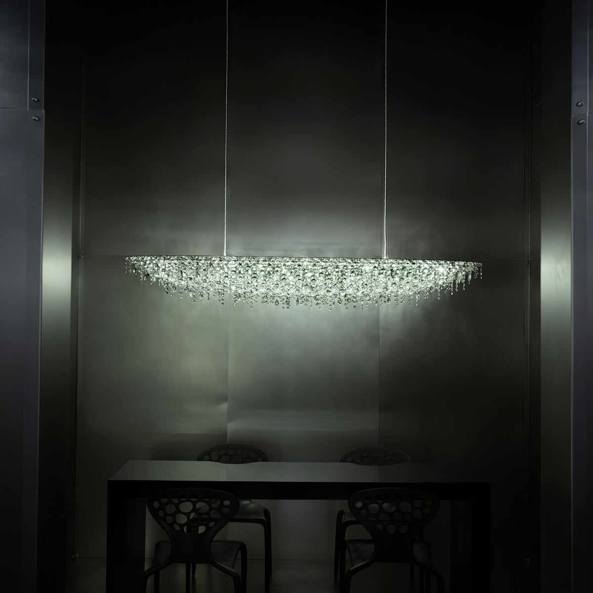 Elegant Boat Crystal Chandelier-Chandelier-Jecanoli